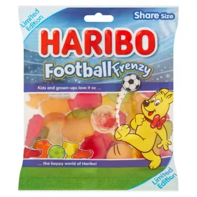 Haribo HARIBO Limited Edition Football Frenzy Jelly Sweets Sharing Bag 160g