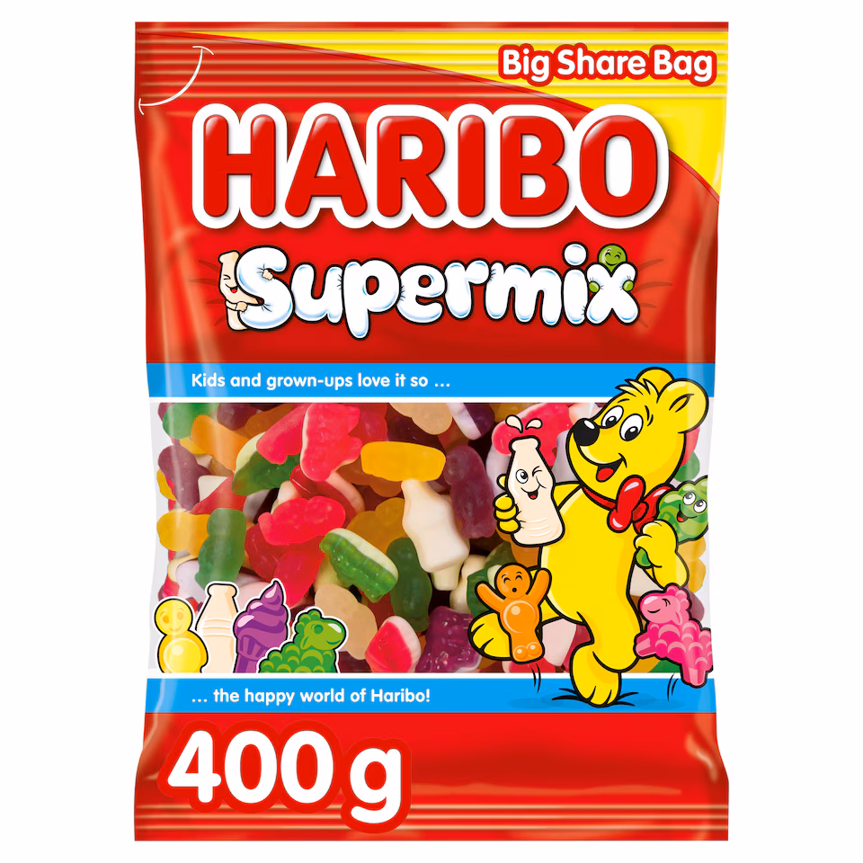 HARIBO Supermix 400g bags