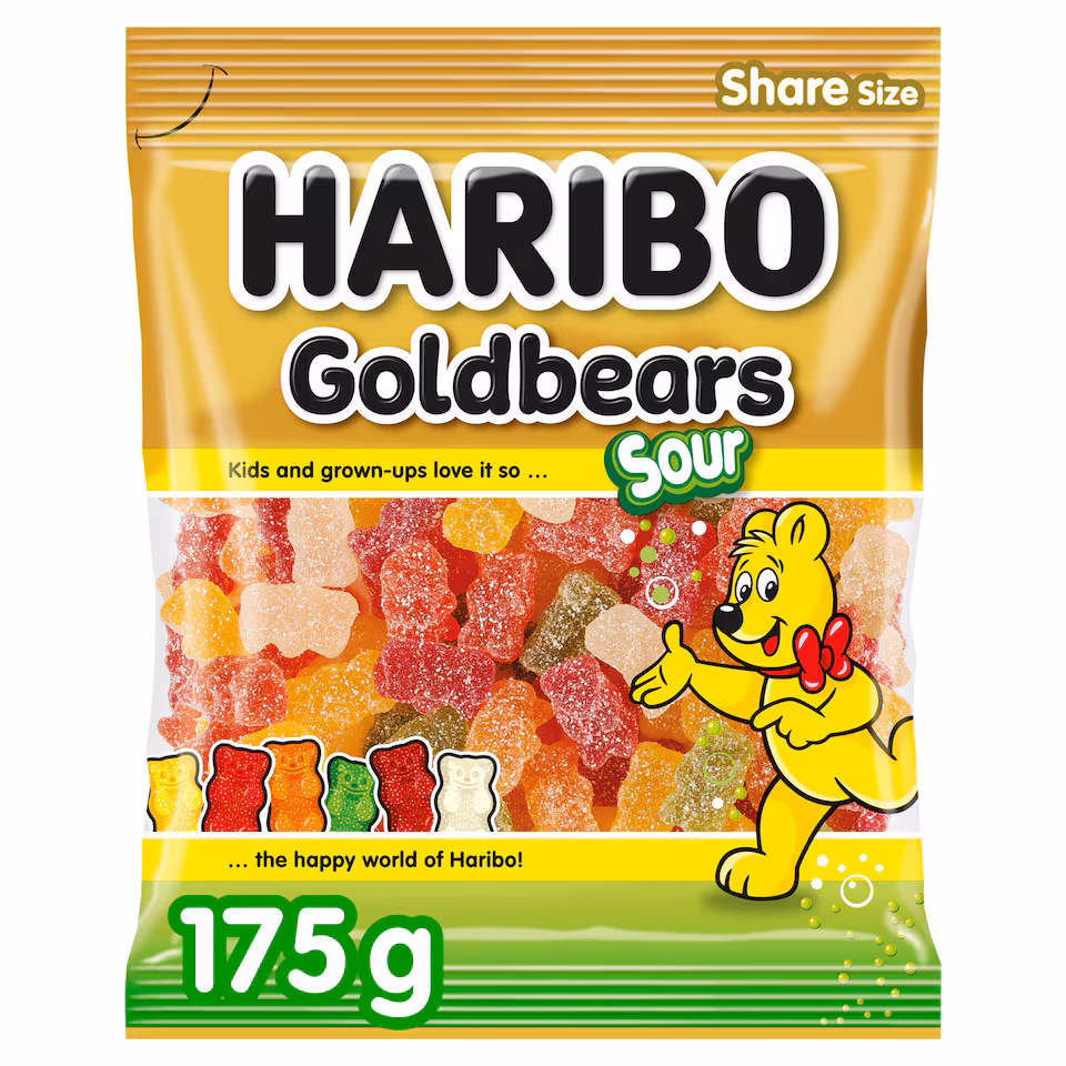 HARIBO Sour Goldbears 175g