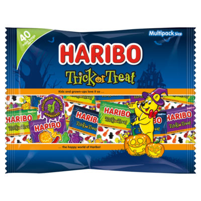 Haribo Trick or Treat 40 Spooky Mi̇ni Bags