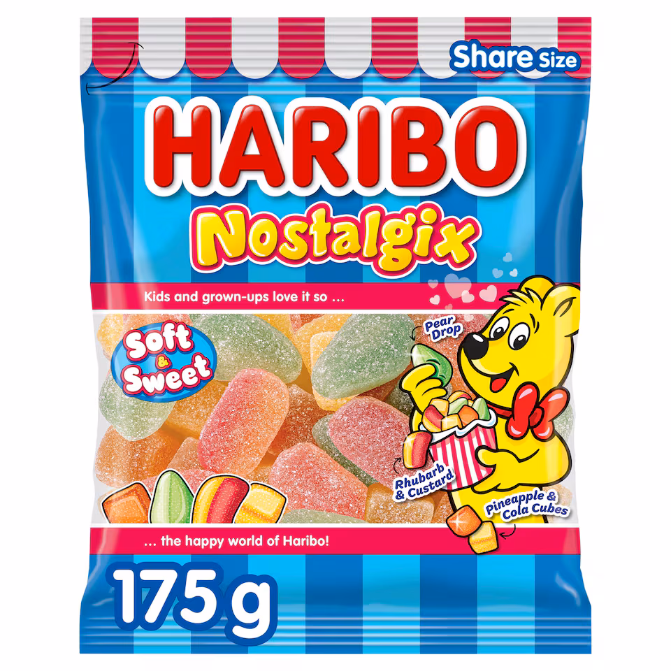 HARIBO Nostalgix Sweets Share Bag 175g