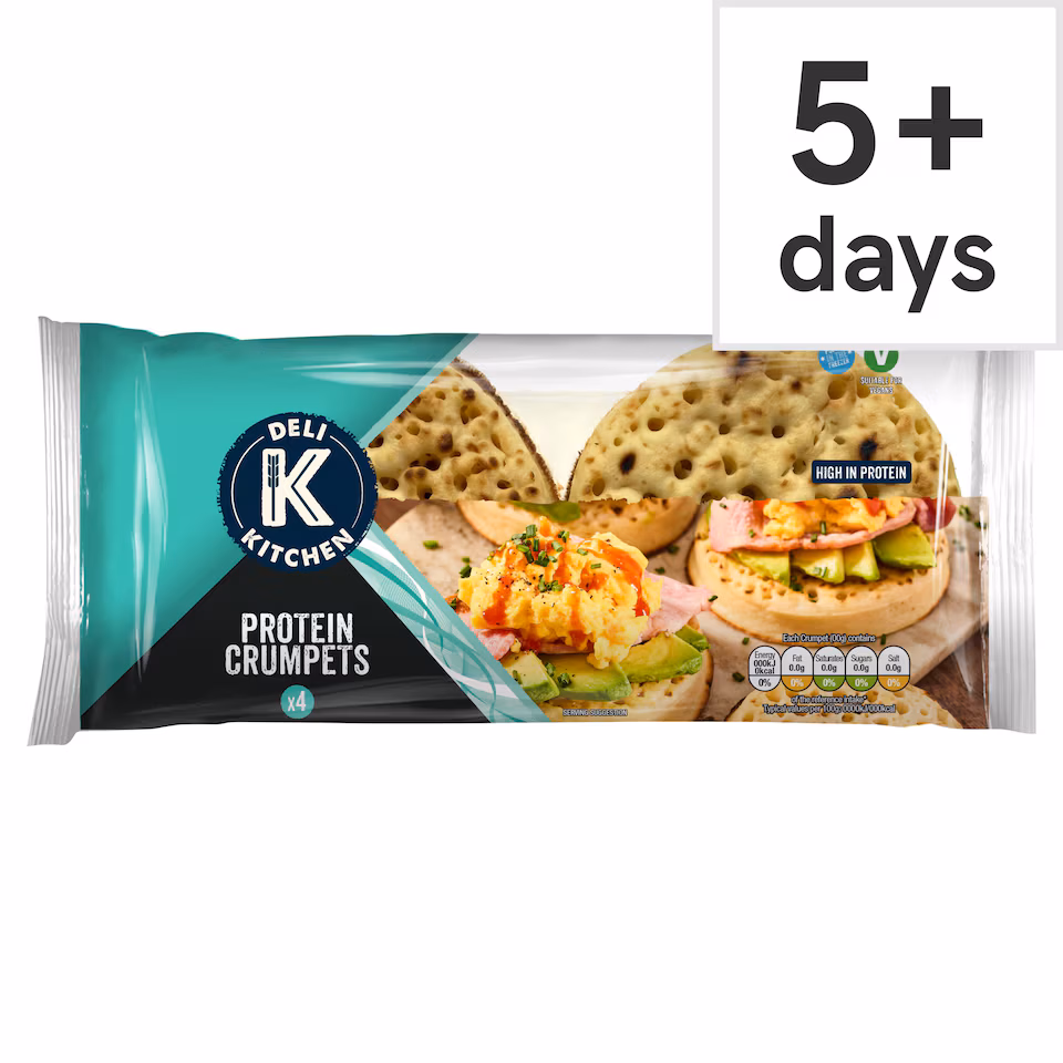 Deli Kitchen Protein Crumpets 4 Pack