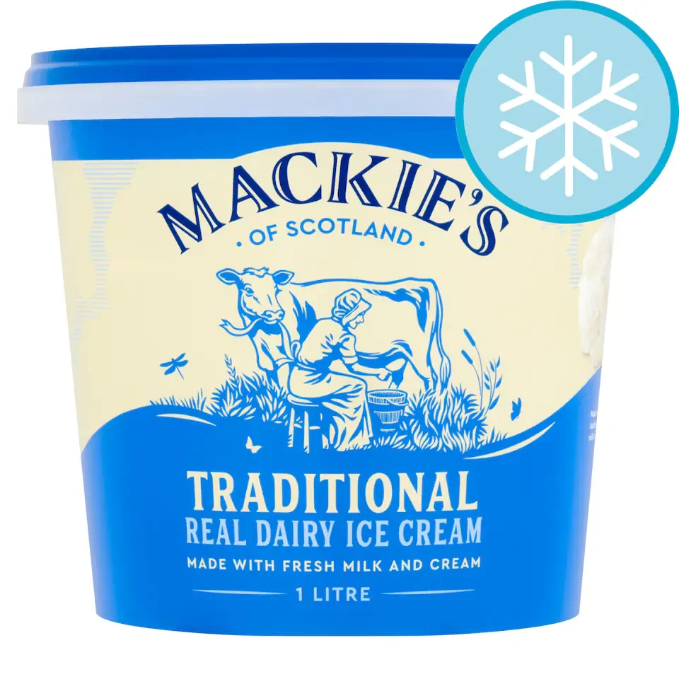 Mackie's Traditional Luxury Dairy Ice Cream 1 Litre