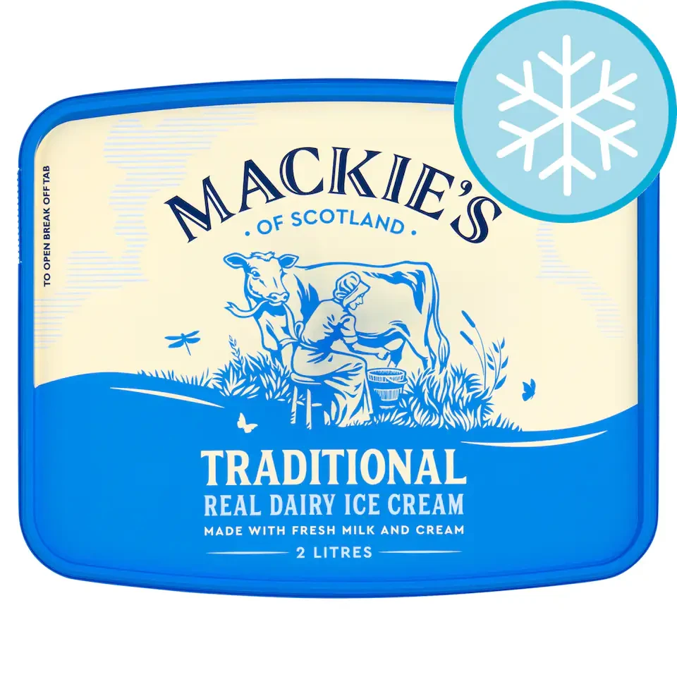 Mackie's Traditional Luxury Dairy Ice Cream 2Ltr