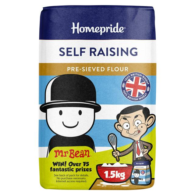 Homepride Self Raising Pre Sieved Flour 1.5kg