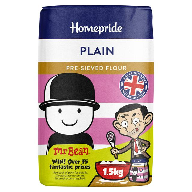 Homepride Plain Pre Sieved Flour 1.5kg