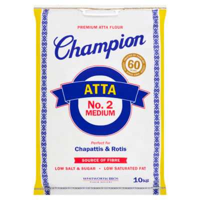 Whitworth Bros Champion No. 2 Medium Atta 10kg