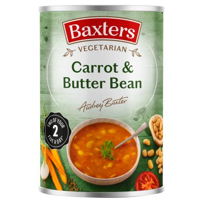 Baxters Vegetarian Soup Carrot & Butterbean