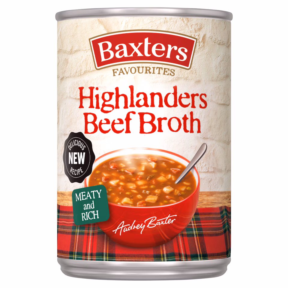 Baxters Favourites Highlander Broth Soup 400G