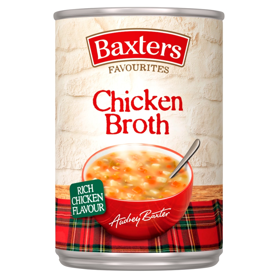 Baxters Favourites Chicken Broth Soup 400G