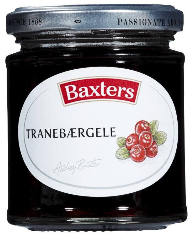 Tranebærgele 205g Baxters