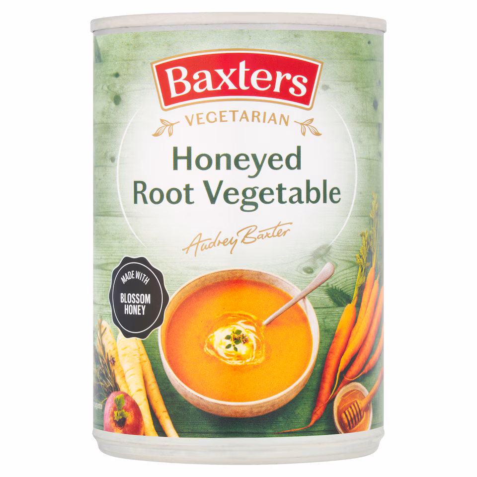 Baxters Vegetarian Honeyed root veg soup 400g