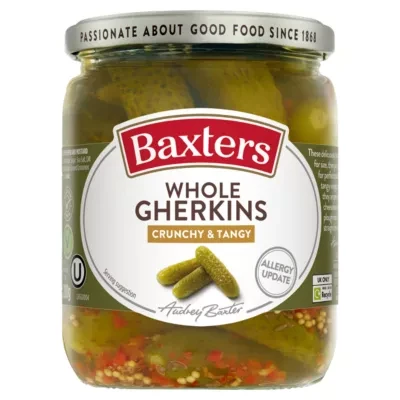 Baxters Whole Gherkins 500g