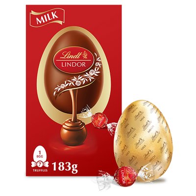 Lindt Lindor Milk Chocolate Easter Egg With Mini Eggs