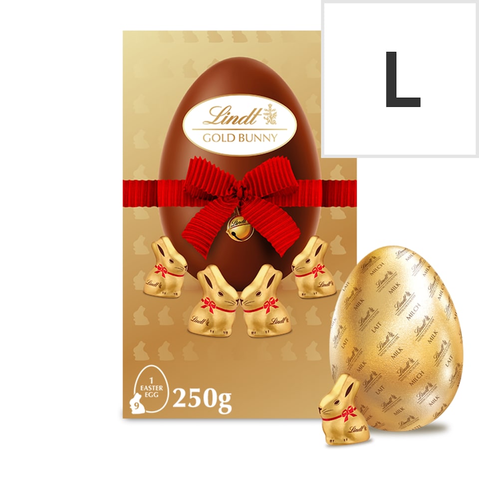 Lindt Gold Bunny Milk Chocolate Egg 250g
