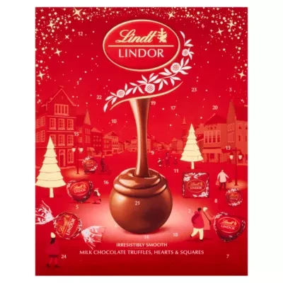 Lindt Lindor Milk Chocolate Advent Calendar 235g