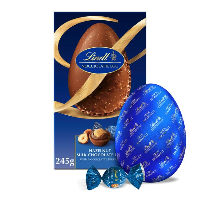 Lindt Extra Large Milk Chocolate Nocciolatte Easter Egg 245g