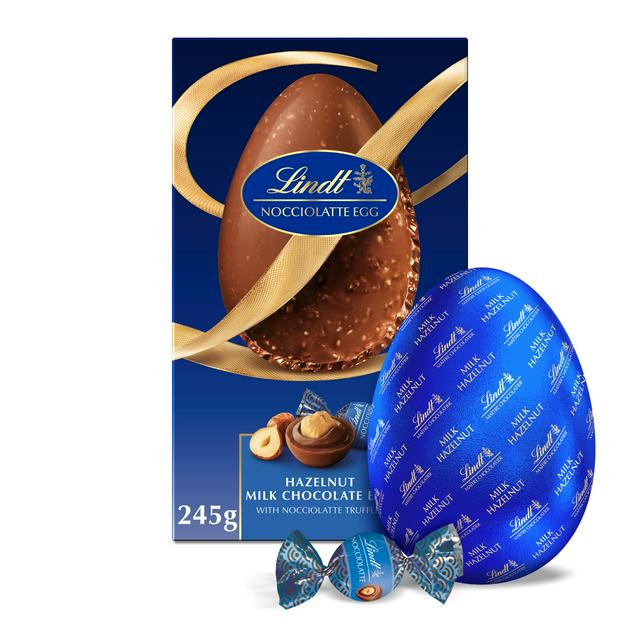 Lindt Nocciolatte Extra Large Hazelnut Milk Chocolate Easter Egg 245g