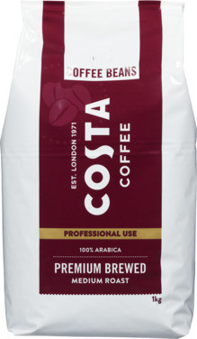 Costa Premium Brewed Medium Roast Beans