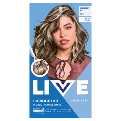 Schwarzkopf LIVE LIVE Intense Bleach 00H Hair Lightener Highlight Kit