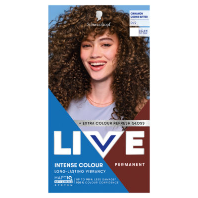 Schwarzkopf LIVE Intense Colour 850 Cinnamon Cookie Butter Permanent Hair Dye