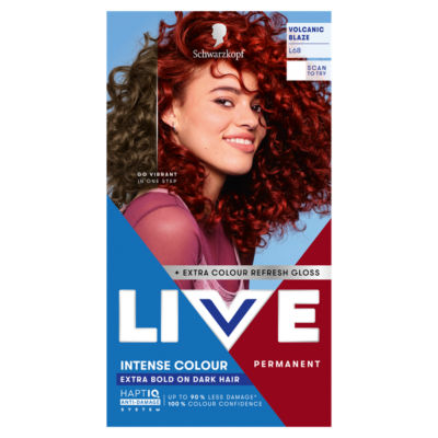 Schwarzkopf LIVE LIVE Intense Colour L68 Volcanic Blaze Permanent Hair Dye