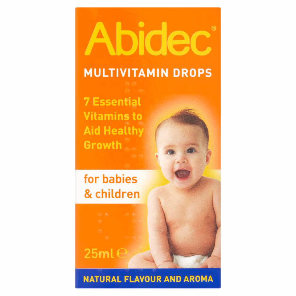 Abidec Multivitamin Drops Natural Flavour 25ml
