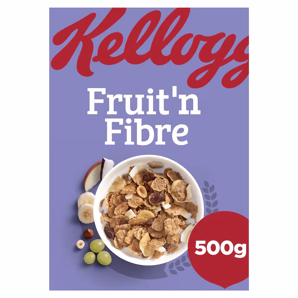 Kellogg's Fruit 'n Fibre Original Breakfast Cereal 500g