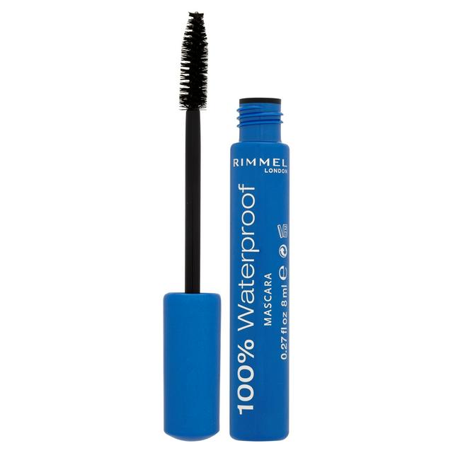 Rimmel 100% Waterproof Brown Black Mascara