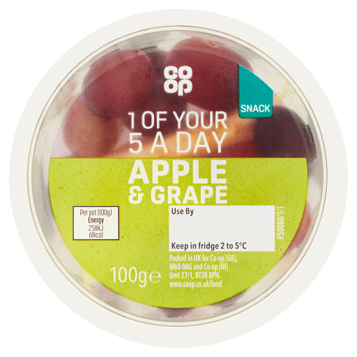 Co-op Apple u0026 Grape 100g