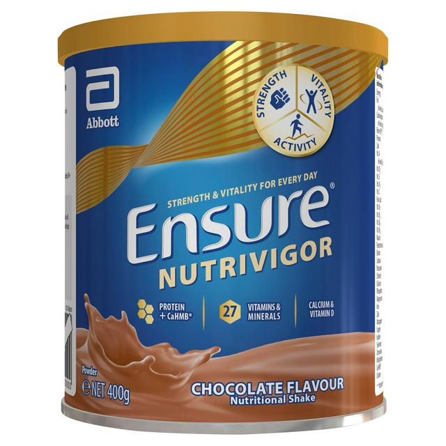Ensure NutriVigor Chocolate Flavour Nutritional Protein Shake 400g