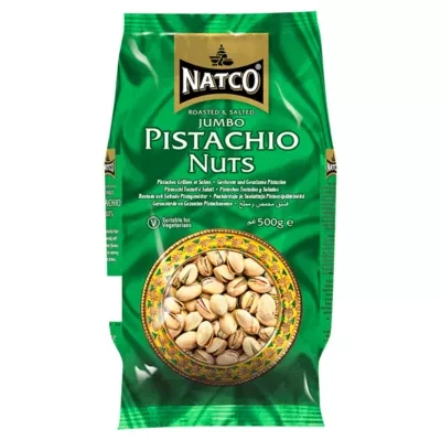 Natco Roasted & Salted Jumbo Pistachio Nuts 500g