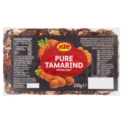 KTC Pure Tamarind Pressed Fruit 200g