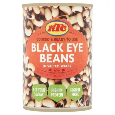 KTC Black Eye Beans in Salted Water 400g