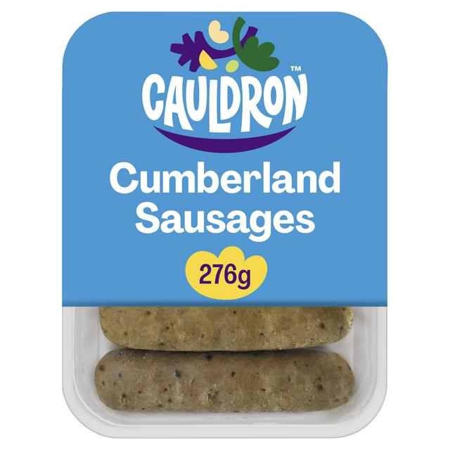 Cauldron Cumberland Vegetarian Sausages x6 276g