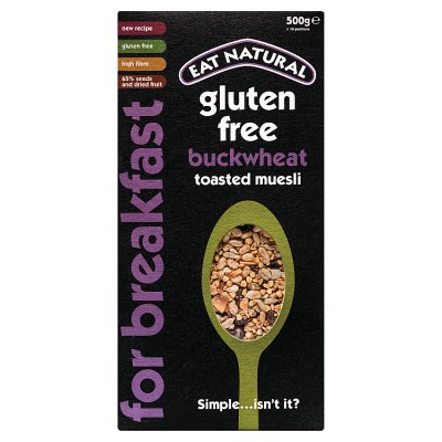 Eat Natural Gluten Free Buckwheat Toasted Muesli