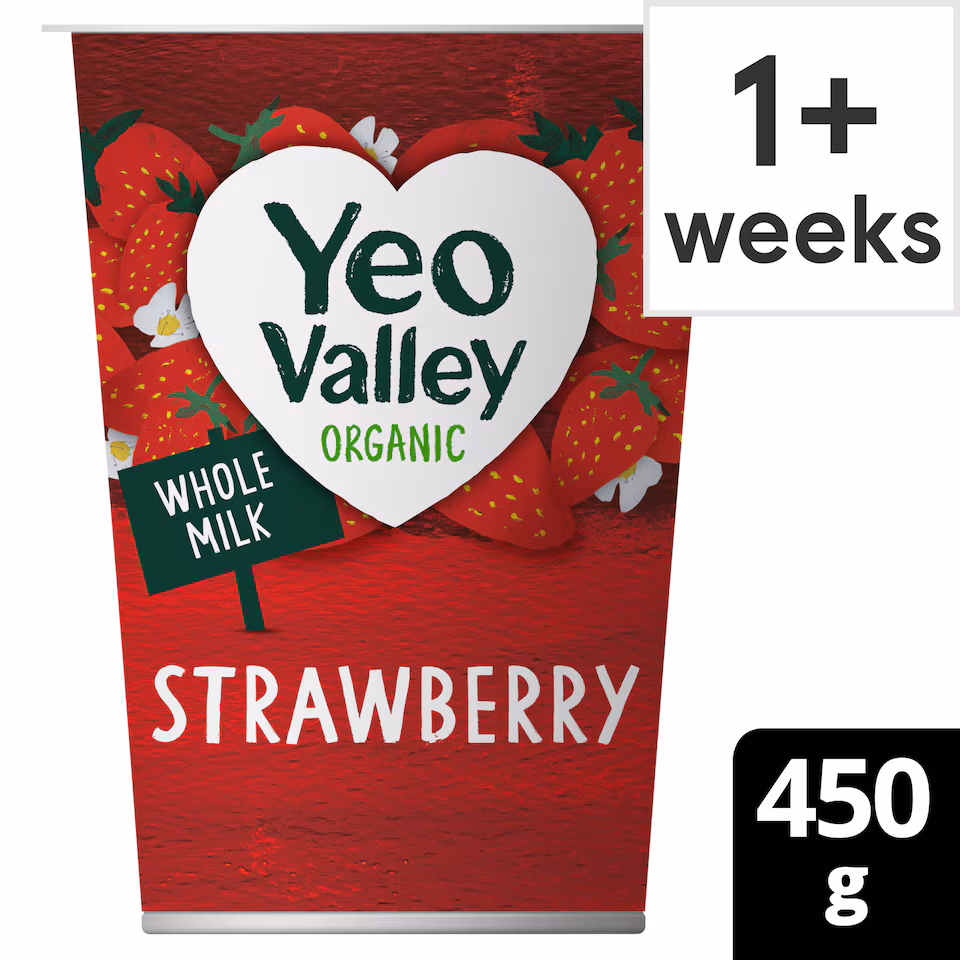 Yeo Valley Strawberry Yogurt 450G