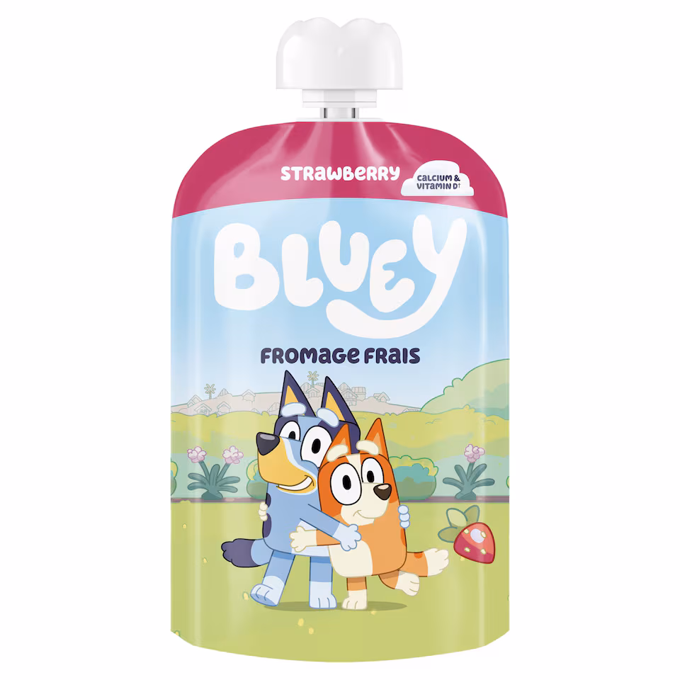 Bluey Strawberry Yogurt Pouch 85g