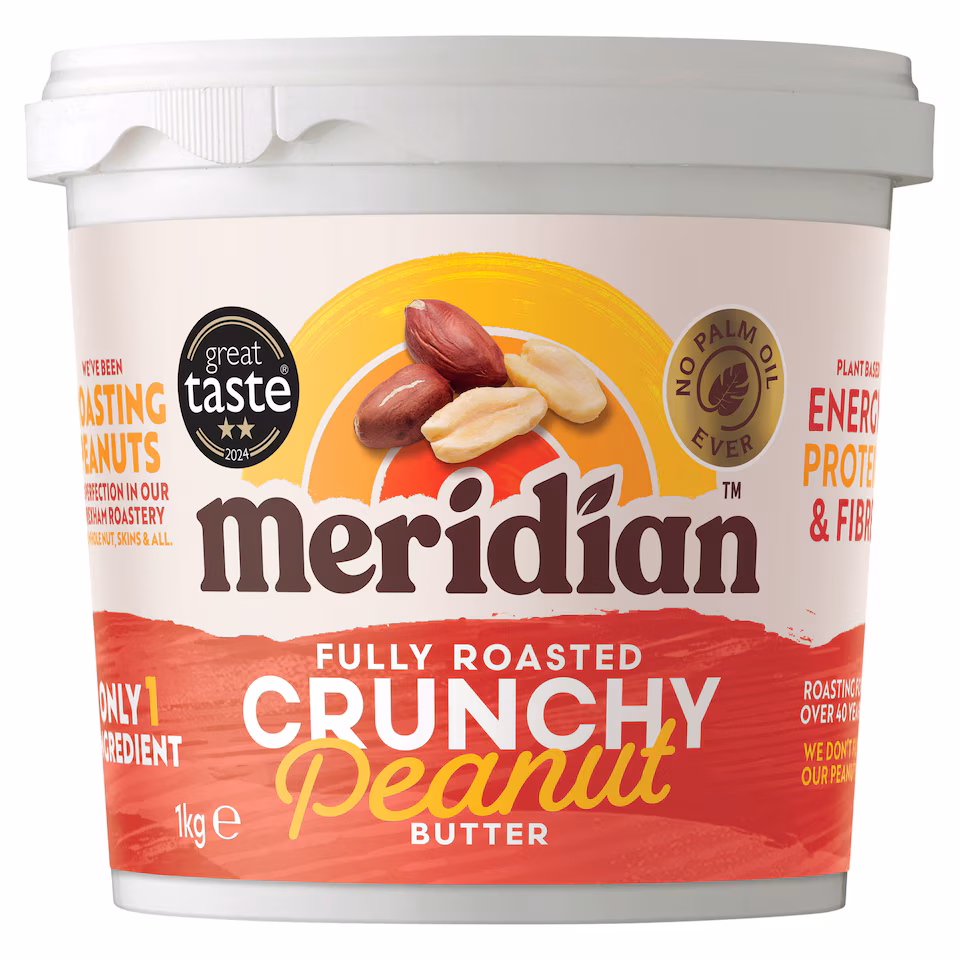 Meridian Crunchy Peanut Butter 1Kg