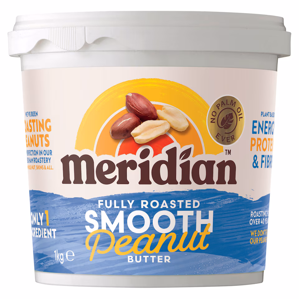 Meridian Smooth Peanut Butter 1Kg