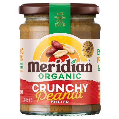 Meridian Organic Crunchy Peanut Butter