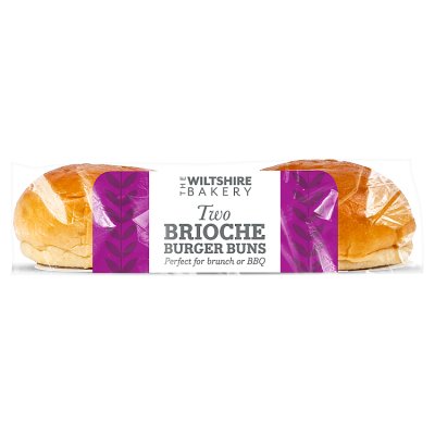 The Wiltshire Bakery 2 Brioche Burger Buns