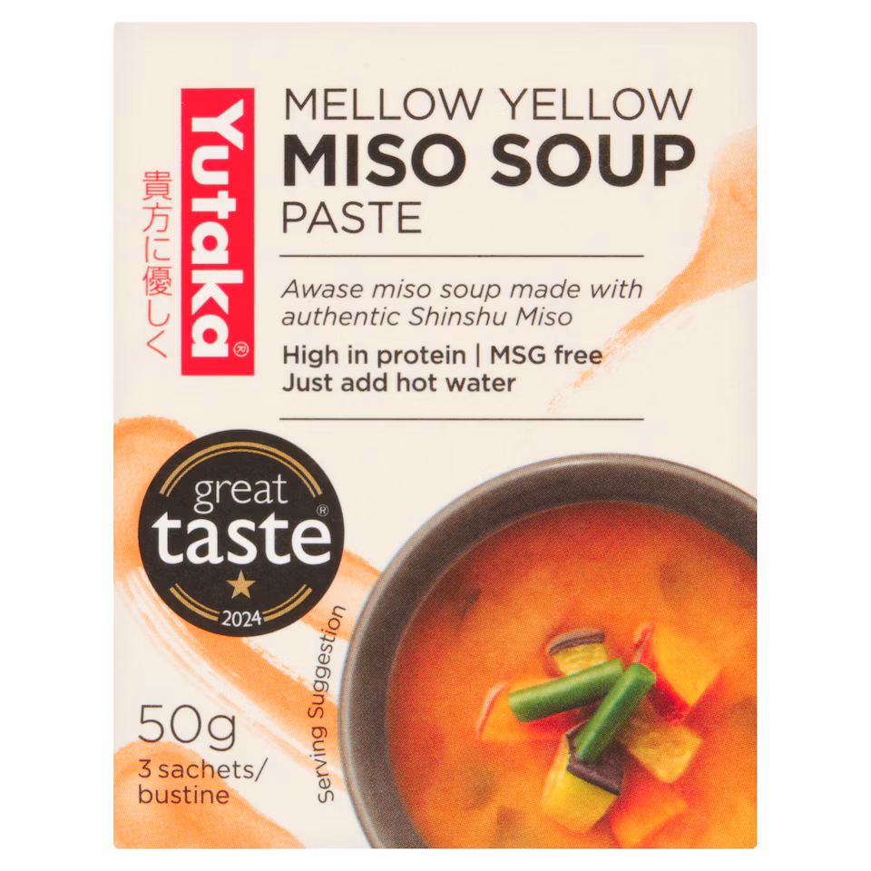 Yutaka Yellow Miso Soup 50G