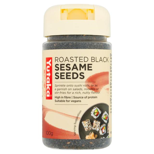 Yutaka Roasted Black Sesame Seeds 100g