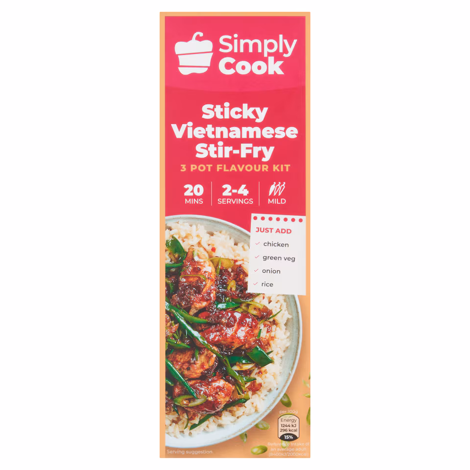 Simply Cook Sticky Vietnamese Stir-Fry 85g