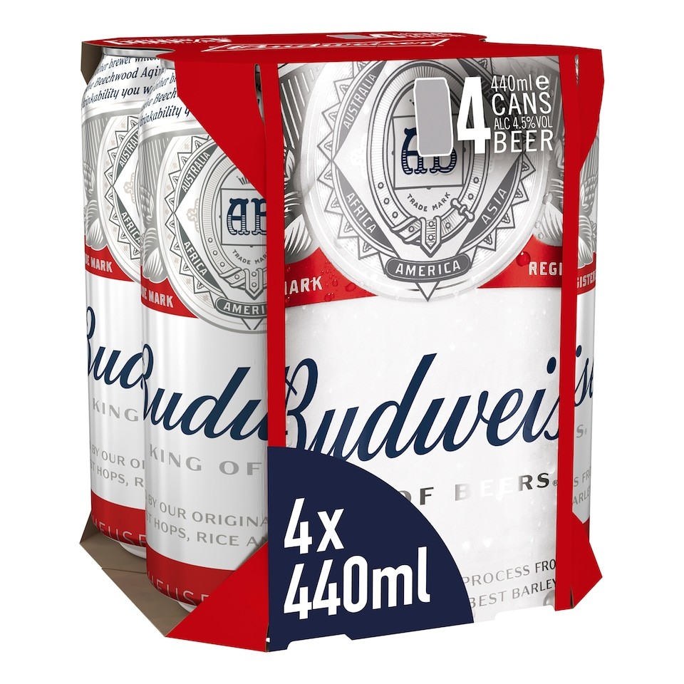 Budweiser 4X440ml