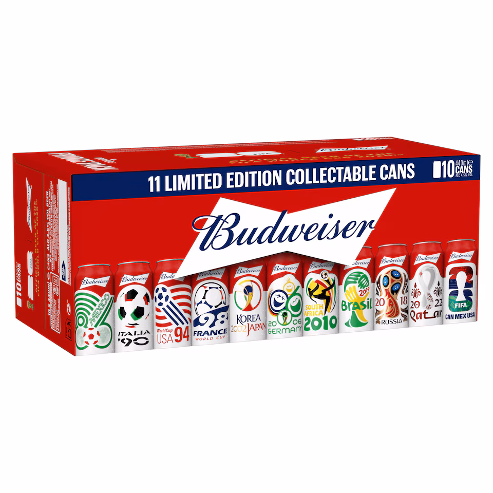 Budweiser Lager 10 X 440Ml