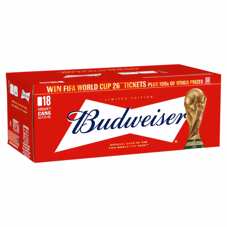Budweiser Lager 18 X 440Ml