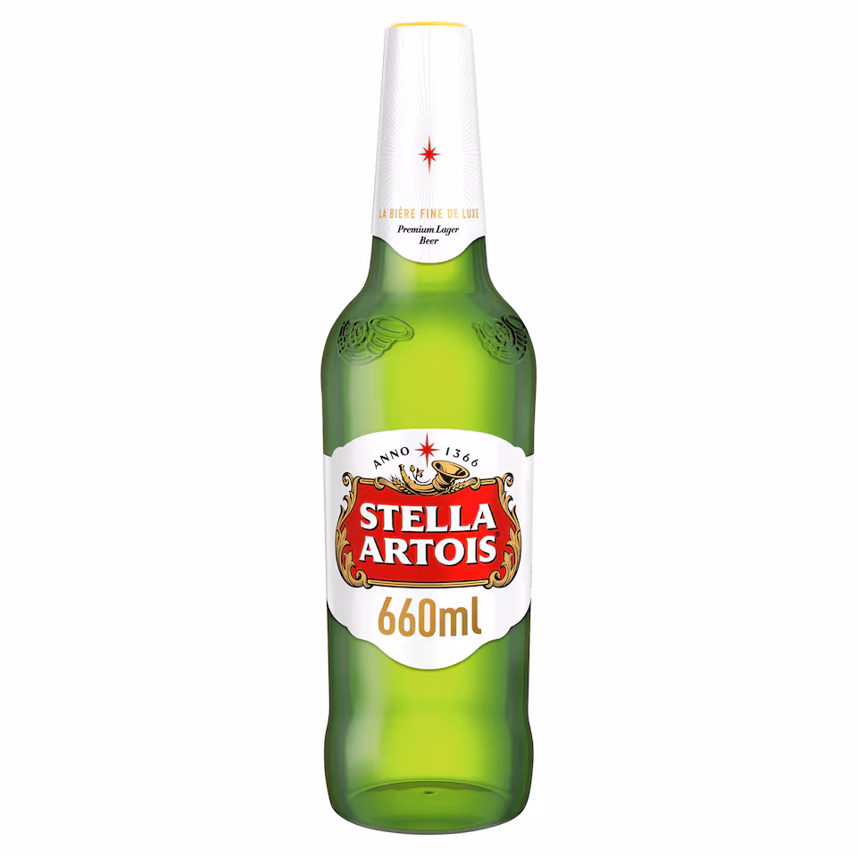 Stella Artois Lager Beer 660Ml