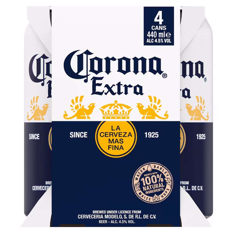 Corona Extra Beer 4 x 440ml